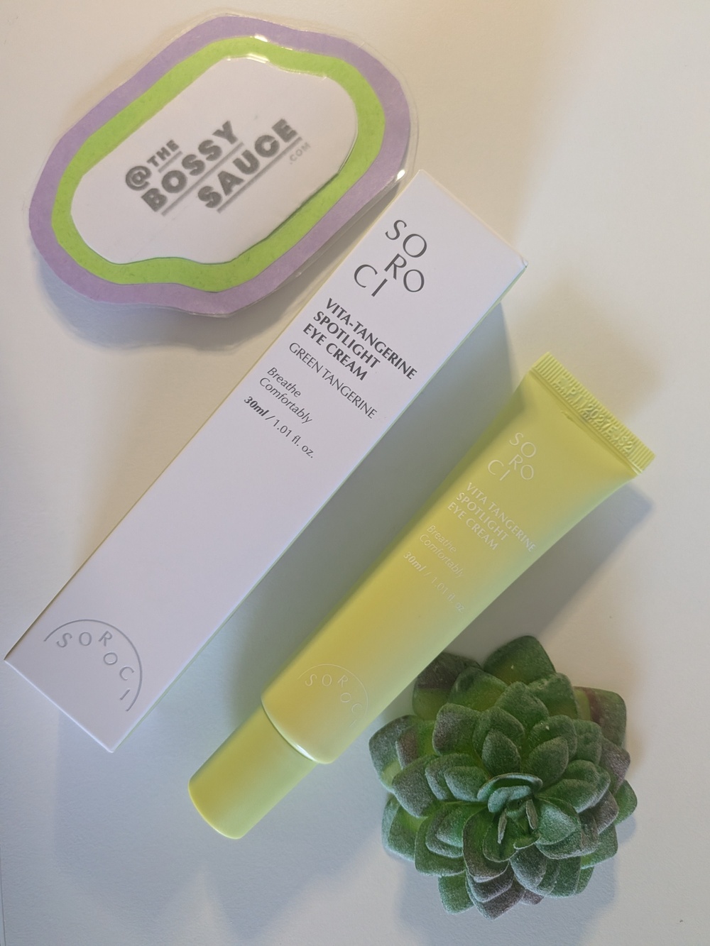🌸 SOROCI Vita-Tangerine Spotlight Eye Cream NWT 30 ML